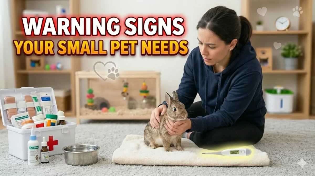 Warning Signs Your Small Pet Needs a Vet Visit Guide