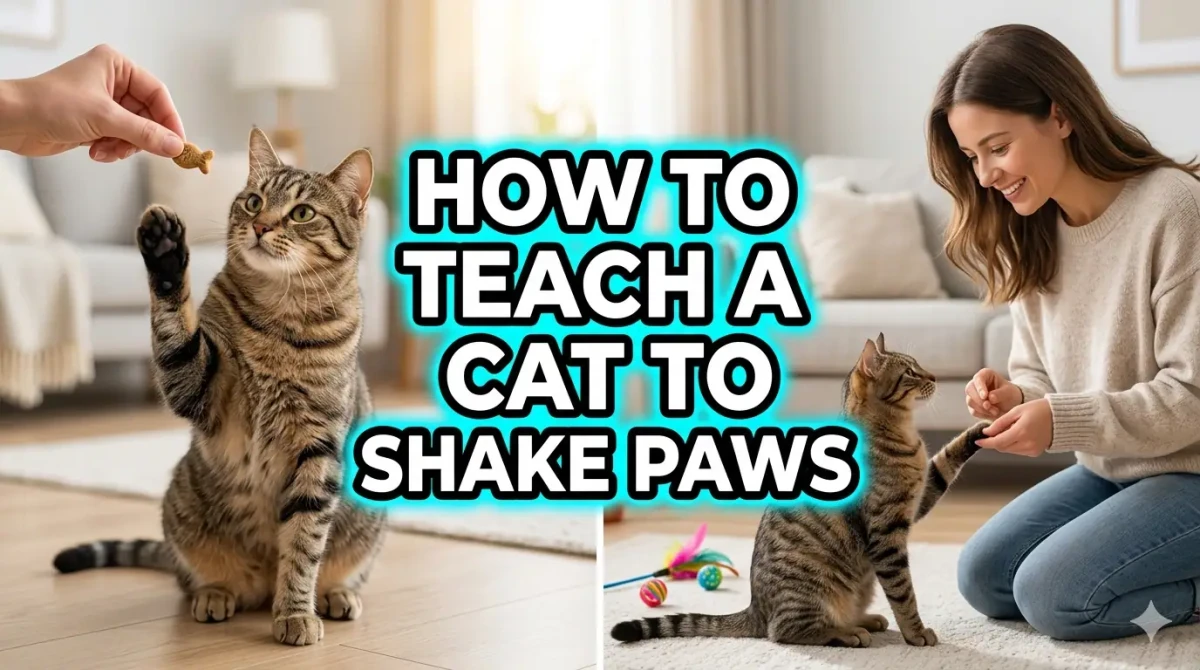 How to Teach a Cat to Shake Paws with Positive Training