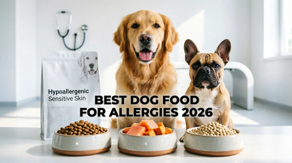 Best dog food for dogs with allergies and sensitive skin