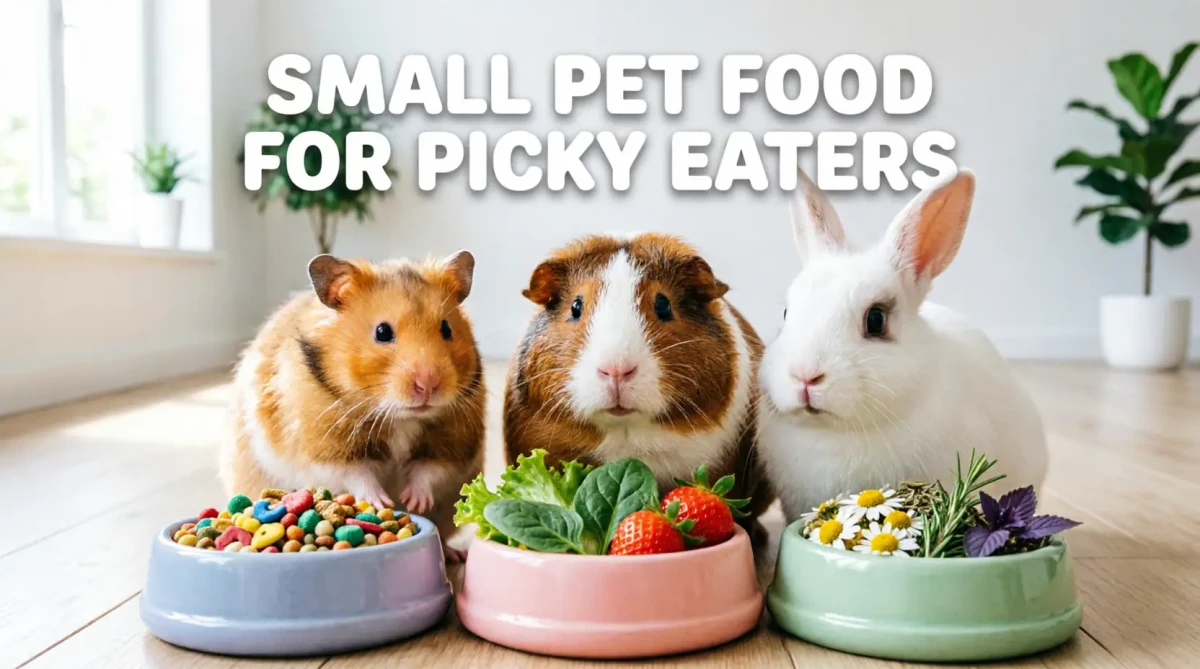 Small pet food for picky eaters and nutritional success guide