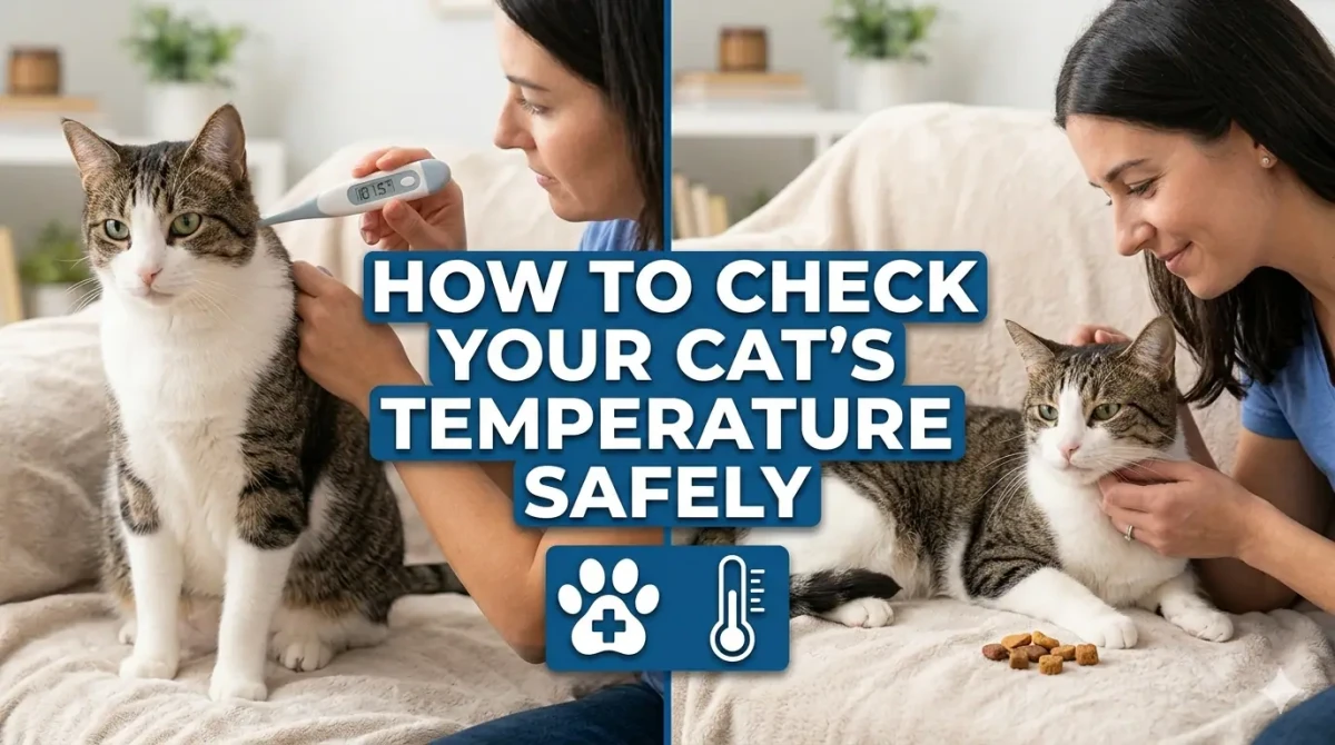 How to Check Your Cats Temperature Safely at Home