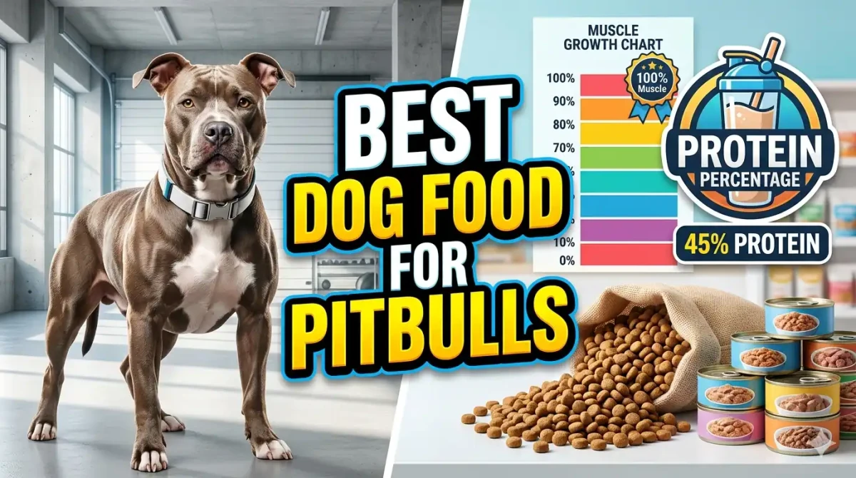 Best Dog Food For Pitbulls Muscle Growth And Protein Guide