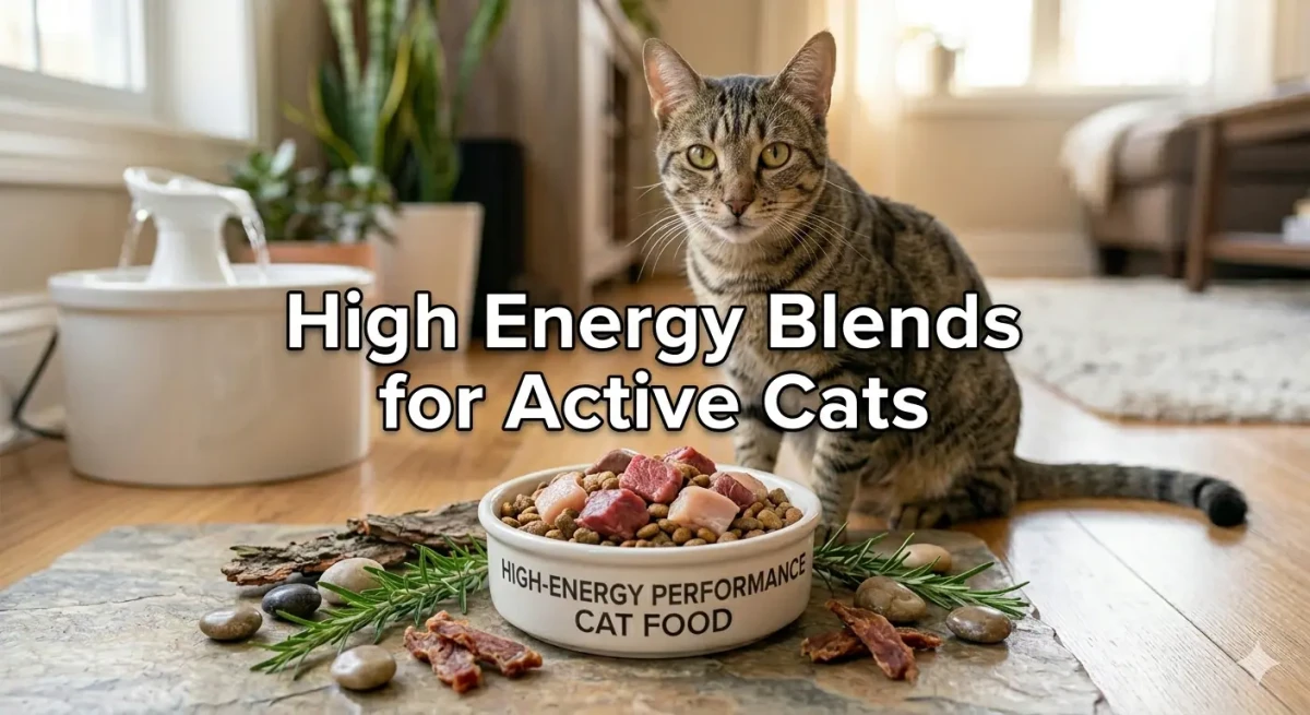 Best Performance Cat Food for Active Outdoor Cats High Energy Blends