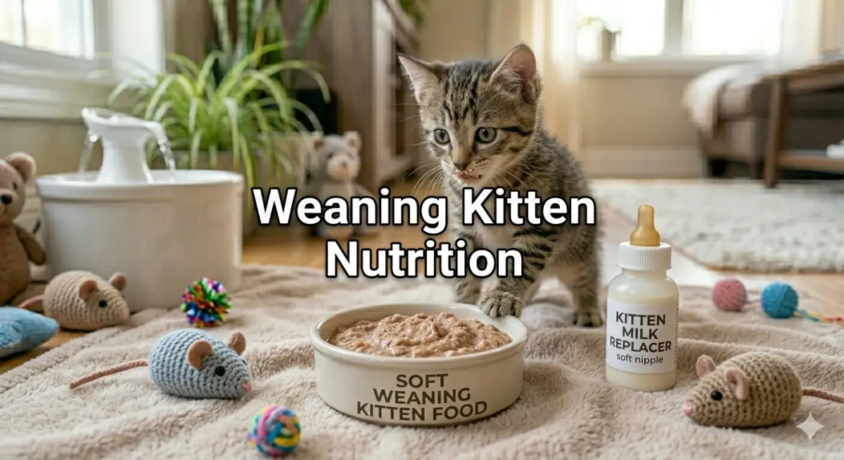 Best Weaning Kitten Food Transitioning from Milk to Solid Nutrition