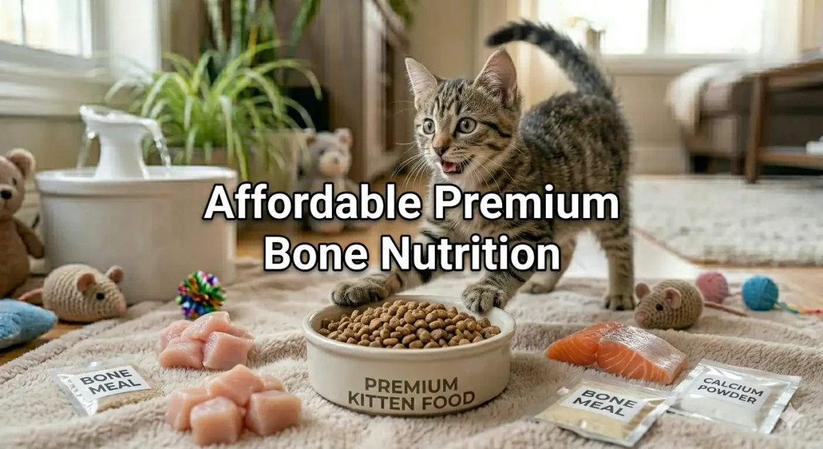 Affordable Premium Kitten Food Brands for Healthy Bone Development